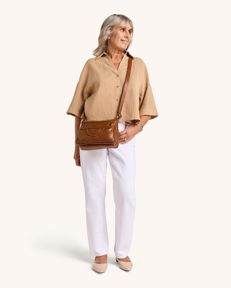 June’s Vintage Elegance | Crossbody Bag