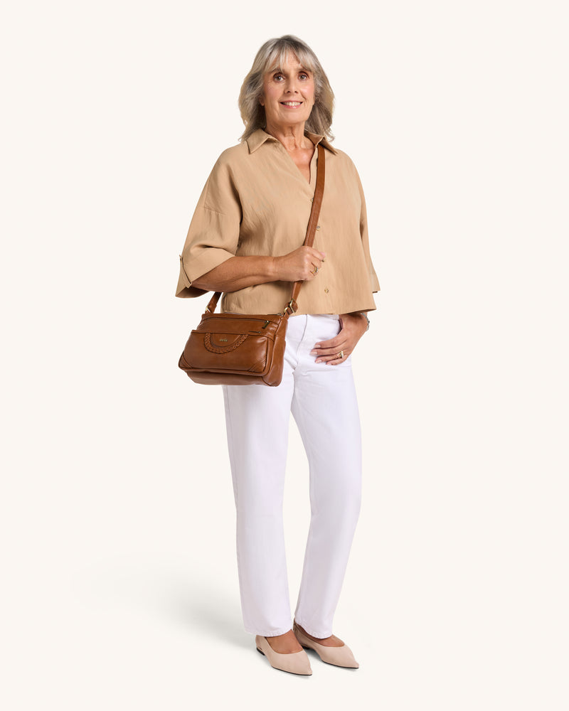 June’s Vintage Elegance | Crossbody Bag